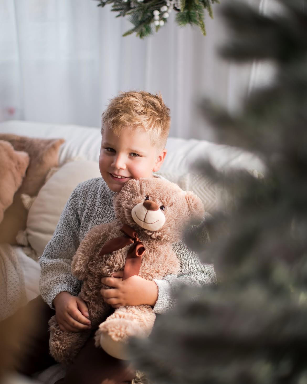 Vánoční focení v ateliéru