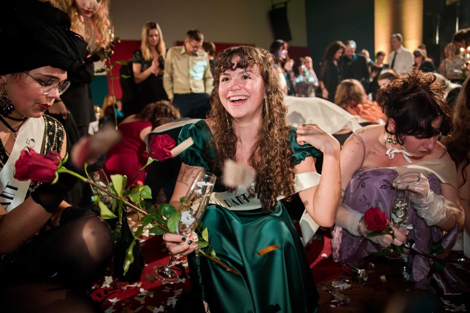 Fotografie z maturitního plesu