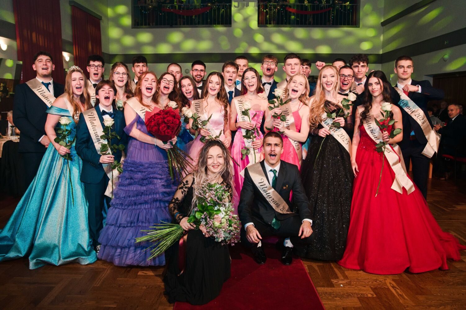 Fotografie z maturitního plesu