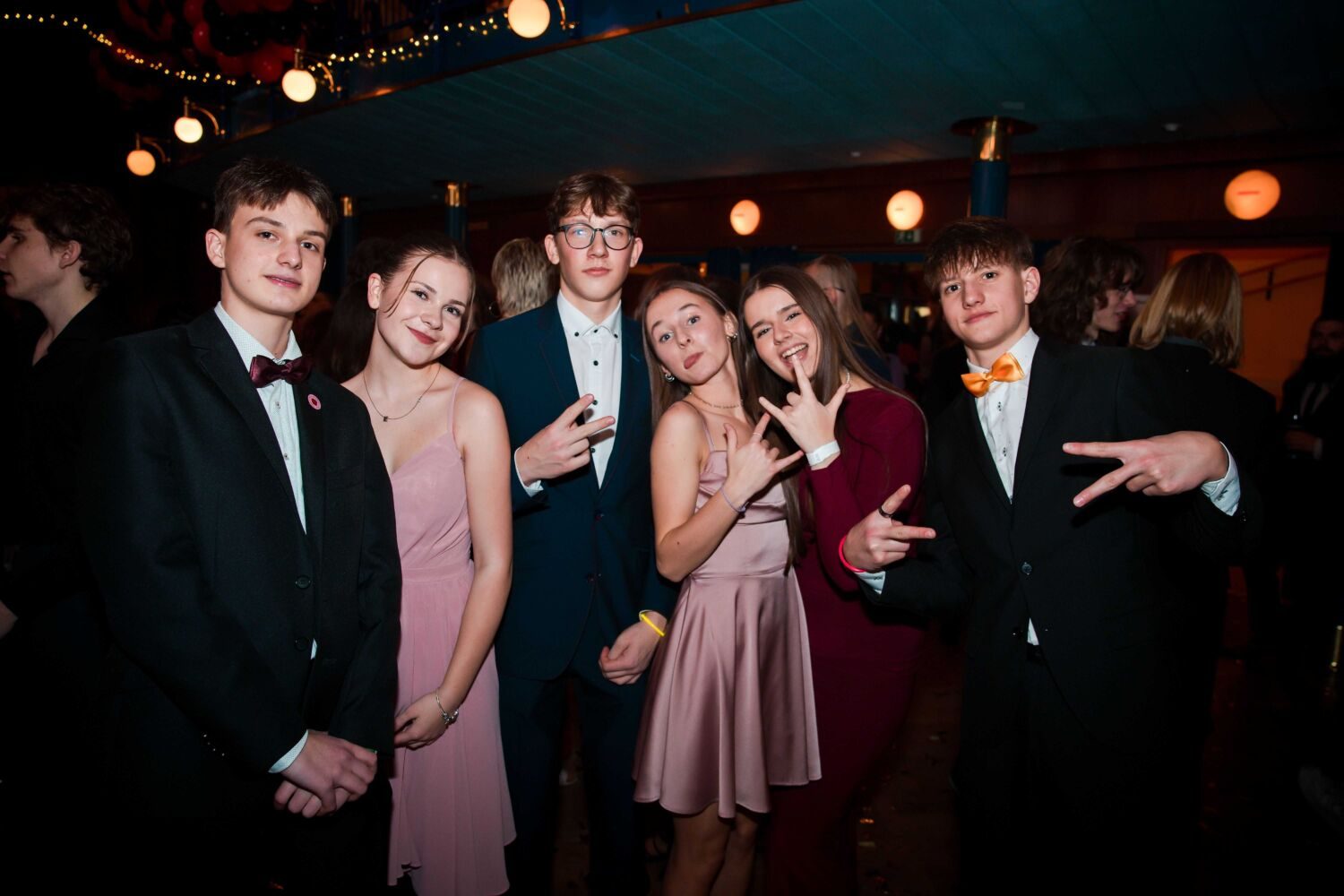 Fotografie z maturitního plesu
